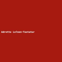 Adrette Leinen-Tastatur