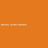 Adrette Leinen-Tastatur