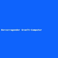 Hervorragender Granit-Computer